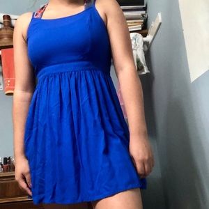 American eagle blue dress